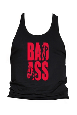BAD ASS® Tank Top Black/Red